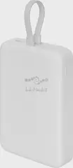 Мобильный аккумулятор Xiaomi Magnetic BHR9822GL 10000mAh QC3.0/PD2.2 33W 3A USB-A/USB-C белый — фото 2