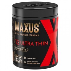 Презервативы ультратонкие MAXUS Ultra Thin X-Edition 12 шт.