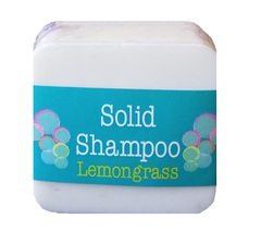Твердый шампунь для волос с ароматом лимонника Elaia 125 гр