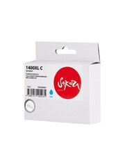 Струйный картридж Sakura 9202B001 (1400XL C) для Canon MAXIFY MB2040, MB2340, MB2140, MB2740, водорастворимый тип чернил, голубой, 12 мл., 1200 к.