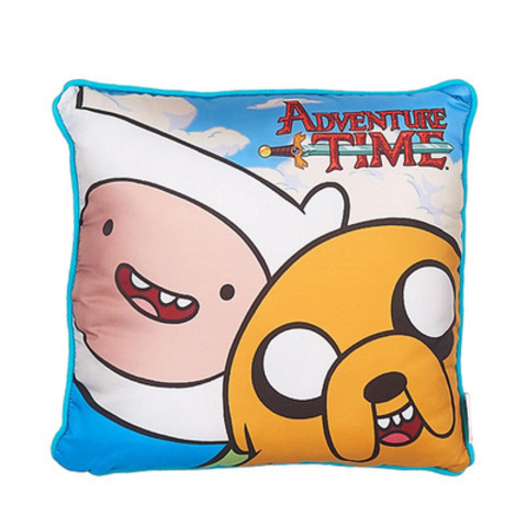 Плюшевая подушка"Adventure Time. Finn&Jake"(Эдвенчер тайм. Финн и Джейк), 30 см