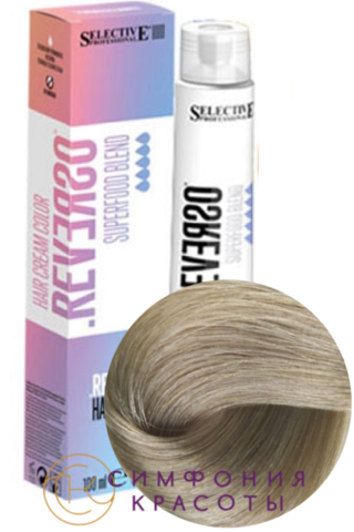 Крем-краска без аммиака Reverso Hair Color Песочный Selective, 100 мл