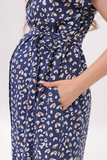 Платье для беременных 12591 синий