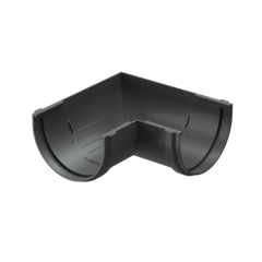 Универсальный угол желоба 90 Standard, серый