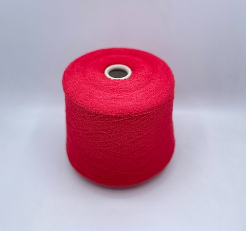 Pool filati (пр.Италия),art-Sibilla 1400м/100гр, 80% Хлопок, 20% Полиамид, цвет-Красный. арт-32642
