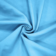 Ткань костюмная Габардин Белый лебедь, 270 гр/м.п., 150 см, Голубой топаз