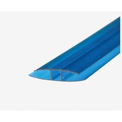 Профиль НР 4-6 мм соединительный POLYPLAST синий 6м
