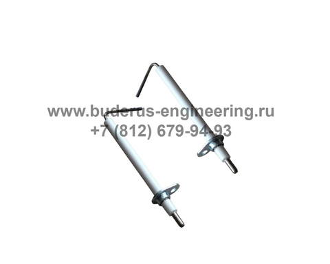 Электрод розжига и ионизации Buderus U072 и Bosch WBN6000 Арт.87186443020