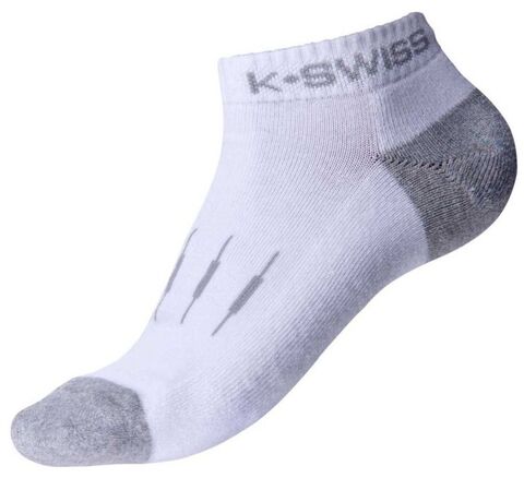 Теннисные носки K-Swiss Womens Low Cut Socks 3P- white/light grey