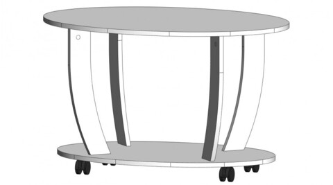 Стол Овальный (МТ2)
