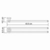 WasserKRAFT Lippe K-6531 Держатель полотенец двойной