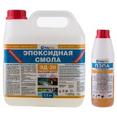 Эпоксидная смола Poly Max ЭД-20 2,75л прозрачный