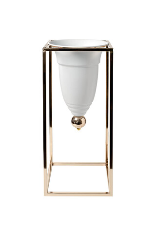 Подставка под цветы Garda Decor золотая 2k389267-g