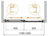 Душевая дверь в нишу Cezares TANDEM-SOFT-BF-2 TANDEM-SOFT-BF-2-120-P-Cr
