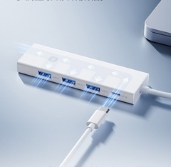Двойной разветвитель-концентратор 4-в-1 Xiaomi, USB C-A, USB 3.0 OTG для Macbook