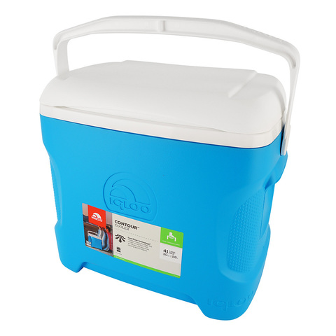 Изотермический контейнер (термобокс) Igloo Contour 30 Cyan (28 л.), голубой