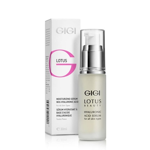 Сыворотка GIGI увлажняющая с гиалуроновой кислотой  - Lotus Beauty Moisturizing Serum With Hyaluronic Acid