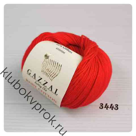 GAZZAL BABY COTTON 3443, Алый