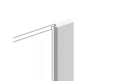 Финишный молдинг LF124B NP