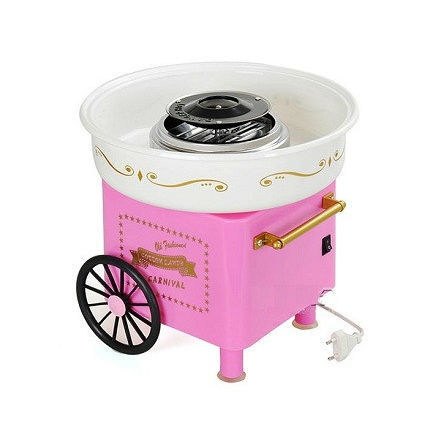 Аппарат для приготовления сладкой ваты Cotton Candy Maker + набор палочек в подарок