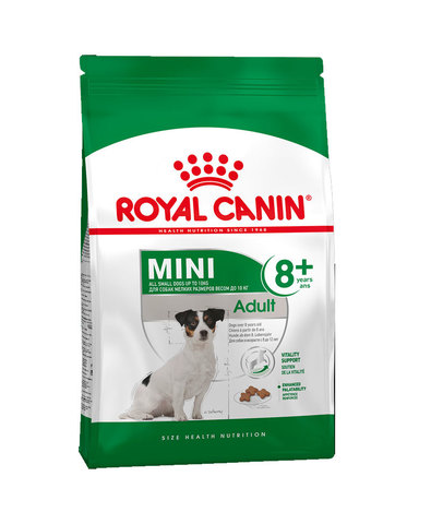 Royal Canin Mini Adult 8+ сухой корм для собак мелких пород старше 8 лет 2 кг