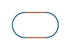 Piko 57133 Стартовый набор моделей железной дороги 