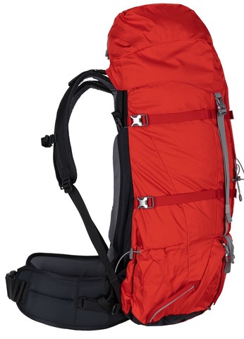 Картинка рюкзак туристический Redfox Summit 70 V3 Light 1200/т.красный - 4