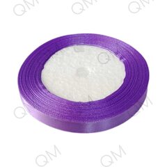 Лента атласная 1 см 25 ярдов (сиреневая) №21