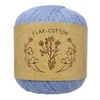 Flax cotton 15 темно-голубой