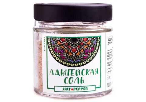 Соль адыгейская "Salt & Pepper", 130г