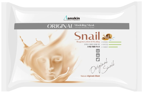 Anskin Original Snail Modeling Mask Маска альгинатная с муцином улитки