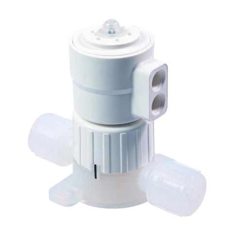 LVM20-040PF-5D-F01-XRV01   2/2 хим.стойкий клапан Н.3, G1/8'', 24VDC PTFE, FFKM