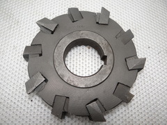 Фреза торцевая насадная 3-х сторонняя (2241-0012) 125х20х40 со вставными разнонаправленными ножами Тв.сплав  z=10