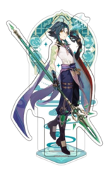 Акриловая фигурка Genshin Impact Liyue Character Standee Xiao