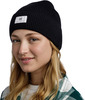 Картинка шапка вязаная Buff Hat Knitted Drisk Black - 3