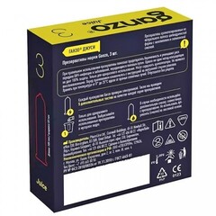 Презервативы ароматизированные Ganzo Juice Black Edition, цветные, 3 шт.