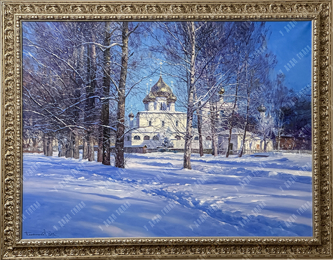 Плотников В. В. Углич.Холст, масло. 2019 г.