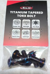 Титановый монтажный болт Arashi M8*22, для тормозного диска мотоцикла HONDA YAMAHA SUZUKI BMW KAWASAKI