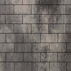 Тротуарная плитка Бельпассо Медио, 80 мм, ColorMix Нокс, гладкая