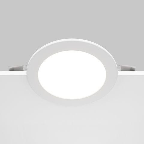 Встраиваемый светодиодный светильник Maytoni Stockton DL016-6-L12W, 170мм 12Вт 2800-6000K