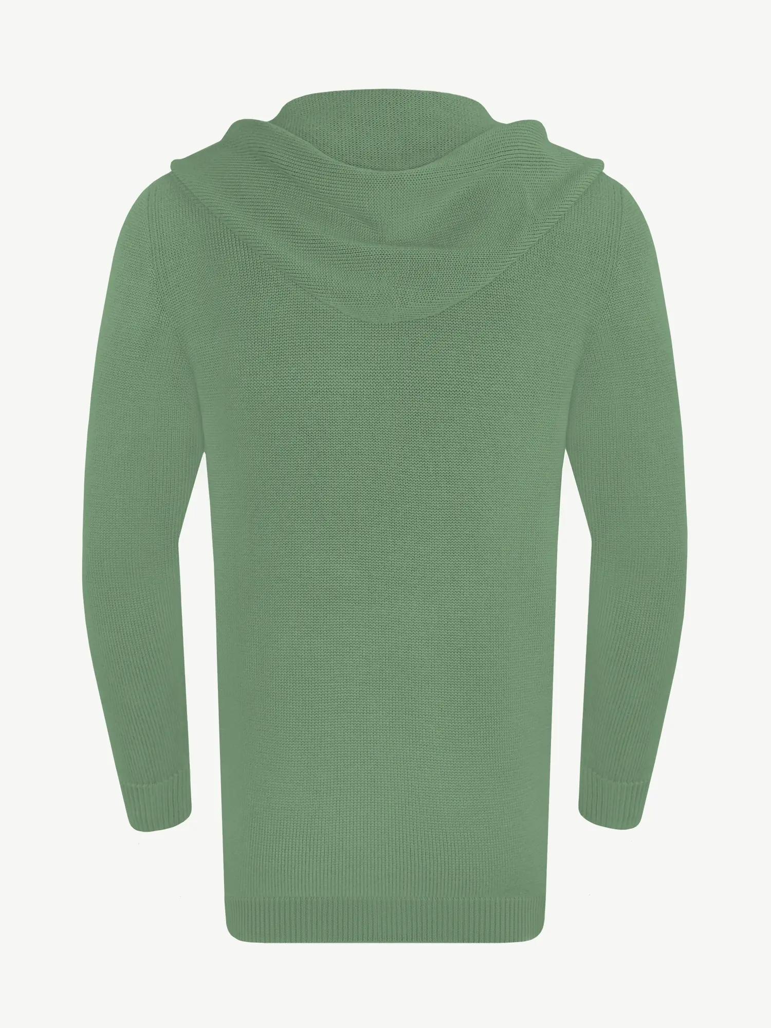 Кардиган с капюшоном из мягкой шерсти