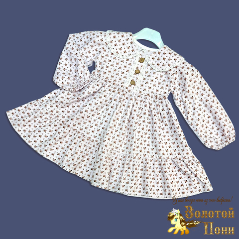 Платье хлопок детское (2-7) 250928-D7062