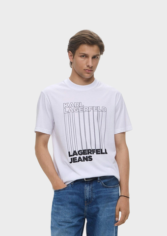 Футболка KARL LAGERFELD JEANS Reg Barcode Tee