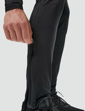 Элитные лыжные разминочные брюки Nordski Pro 2.0 Black мужские