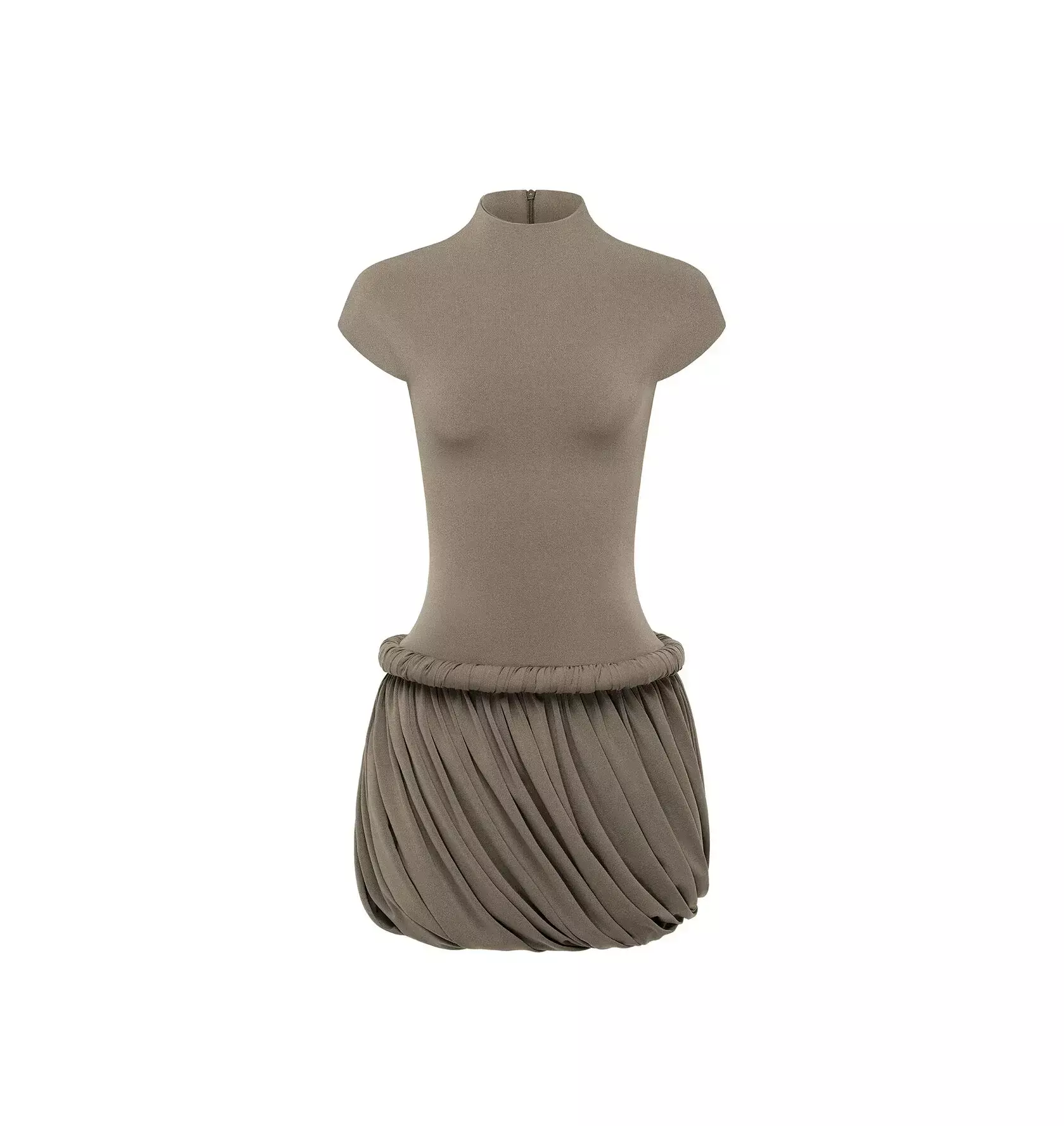 Серое платье Хэйли