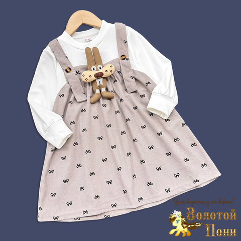 Платье трикотаж детское (1-4) 251112-R6003
