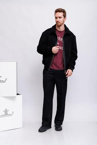 RICHMOND X Эко-дубленка укороченная на молнии