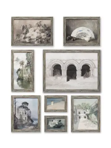 Картины на стену интерьерные на холсте 8 шт