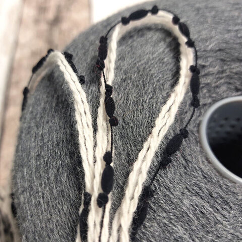 Смотка шетланд JC RENNIE SUPERSOFT 180 черно-белый