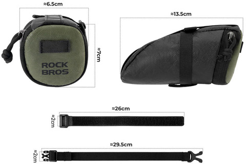 Картинка велосумка Rockbros  Tyvek - 8